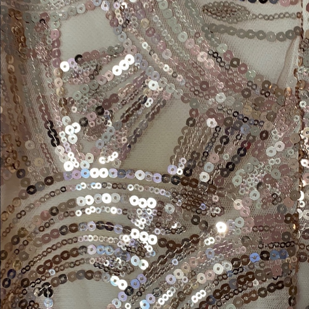 Jun & Ivy Pink Sequin Skirt - Picture 5 of 5